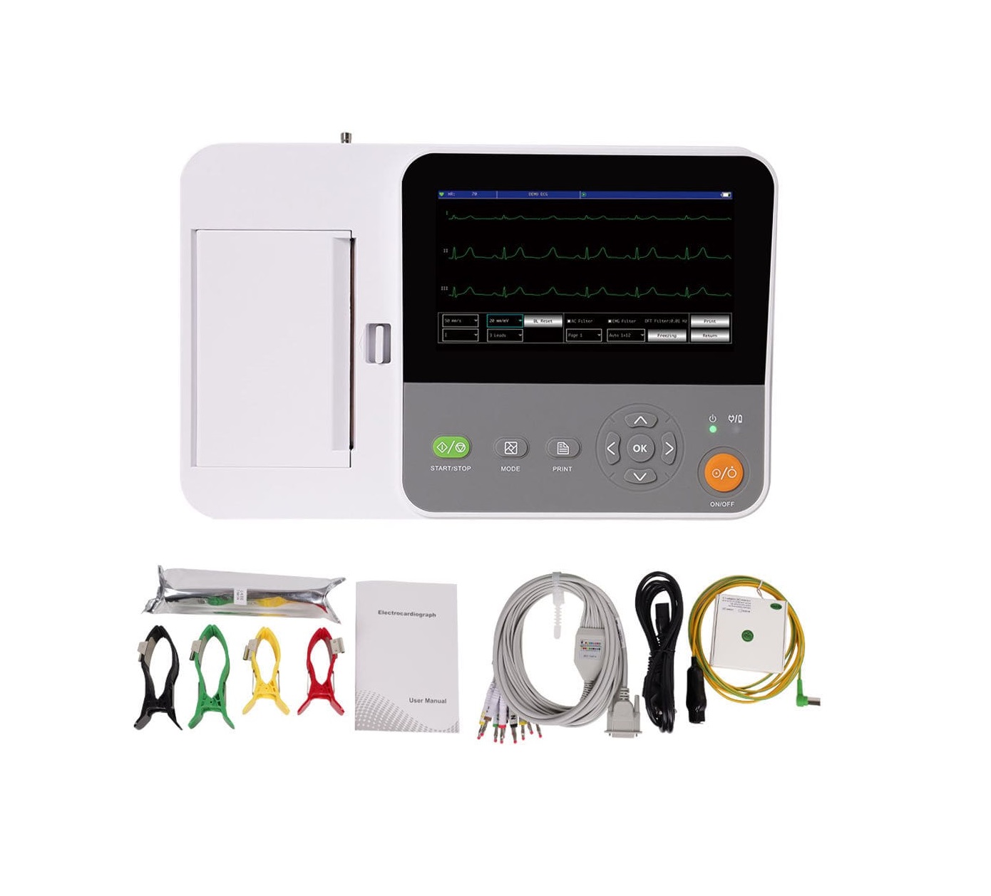 Resting electrocardiograph / 12-channel / 3-channel / 6-channel